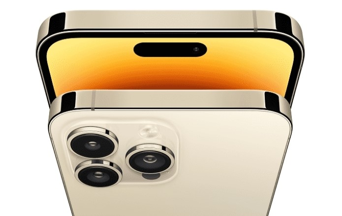 iPhone 17 Pro Max màu vàng với khung Titanium được phủ lớp PVD